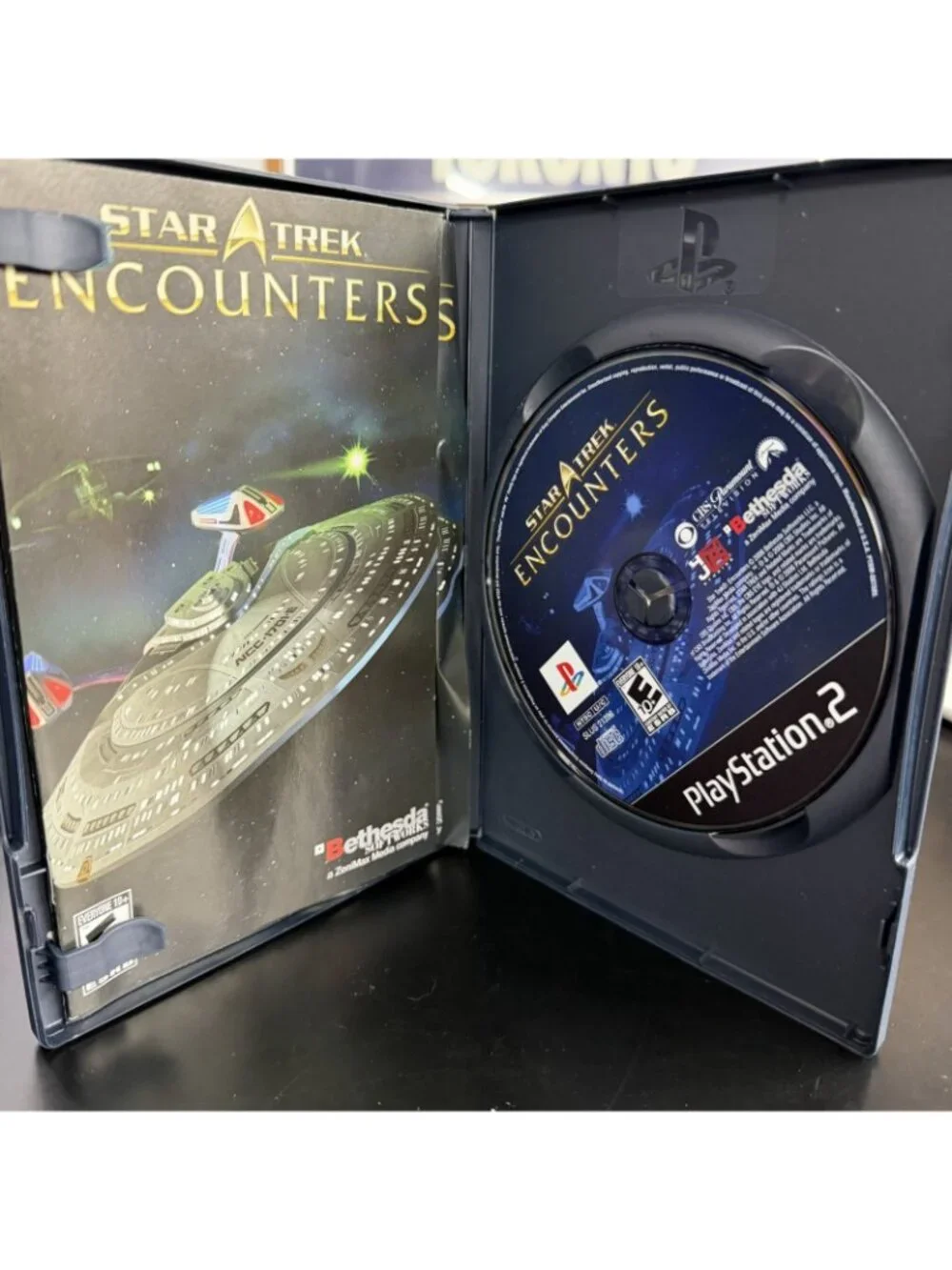 Star Trek Encounters PS2 CIB W/ Manual - PlayStation 2 - Picture 3 of 3